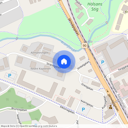 Kramfors, Gudmundrå distrikt, Västernorrland, Strandgatan 8