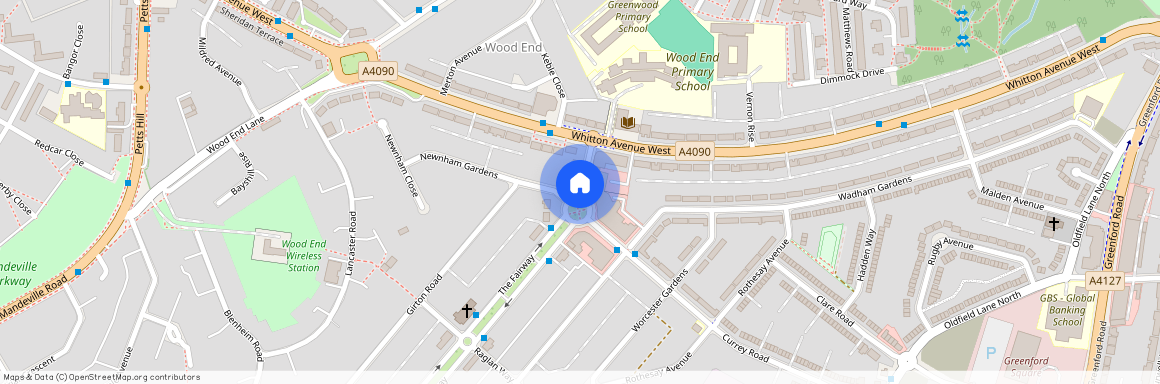 Oldfields Circus, Northolt, Middlesex, UB5