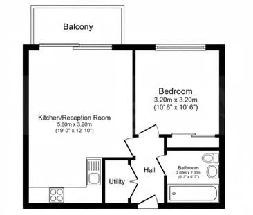 1 Bed Flat, Peregrine House, RG2 - Photo 5