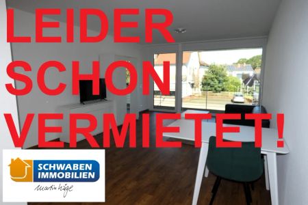 SCHICK & NEU: möbliertes, barrierearmes 1-Zi.-Apartment mit Balkon zentral in Langenau zu vermieten! - Foto 3