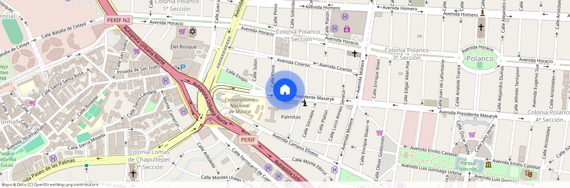 Se departamento Masaryk, Colonia Polanco II Sección, C.P. 11530, Df / Cdmx