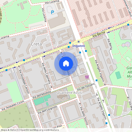 Via del Pettirosso, Milano