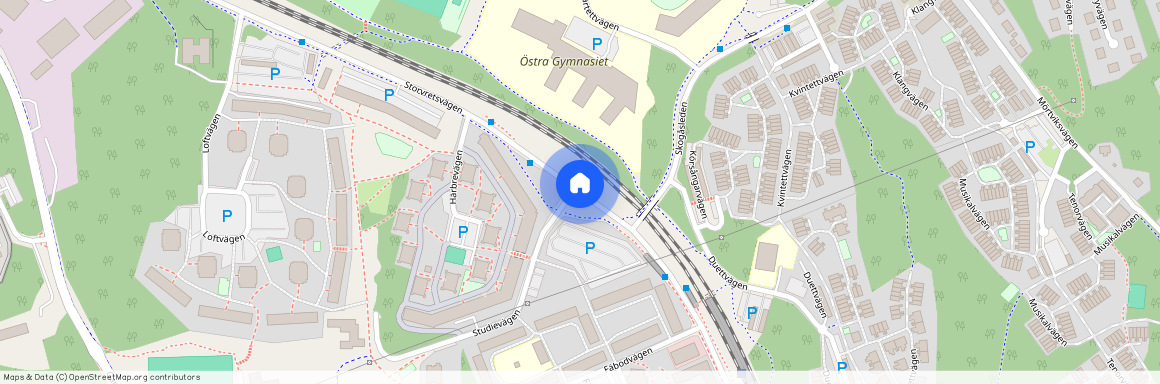 Storvretsvägen, Skogås
