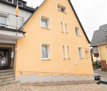Altersgerechte Wohnung in Thum-Jahnsbach - komplett möbliert - Fahrstuhl - Garten!! - Foto 2