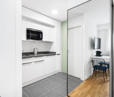 ✨ Studio Meublé Moderne à Louer à Lausanne - Sallaz – Emplacement I... - Photo 3