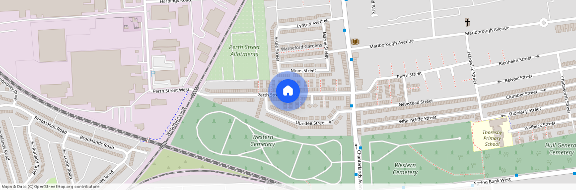 Nesfield Ave Perth Street West, Hull, HU5