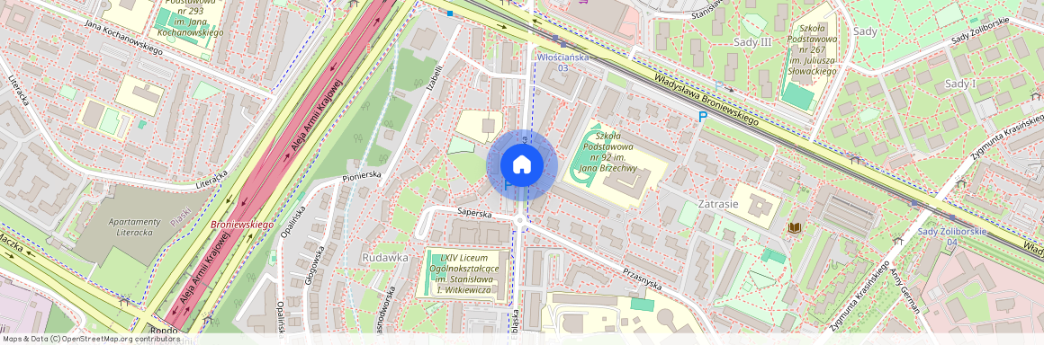 ul. Elbląska, Sady Żoliborskie, Żoliborz, Warszawa, mazowieckie