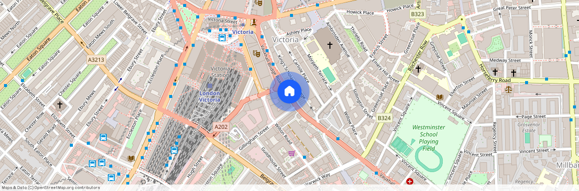 Vauxhall Bridge Road, SW1V, Victoria