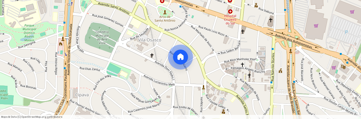 Rua Antônia Bizarro, Bela Vista, Osasco