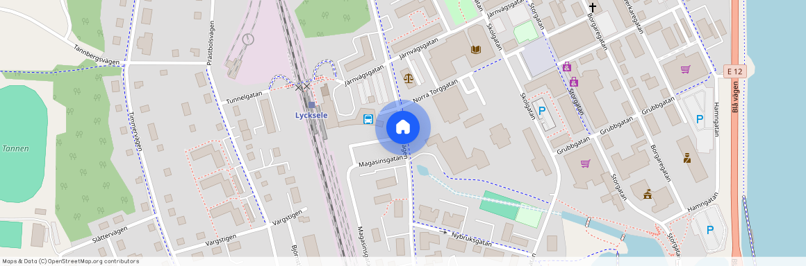 Bångvägen, Lycksele