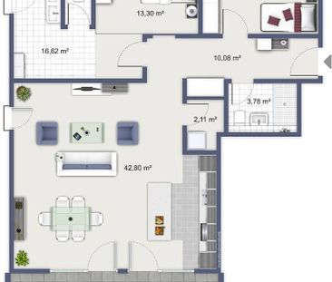 Moderne Wohnung der Sonderklasse! - Foto 6
