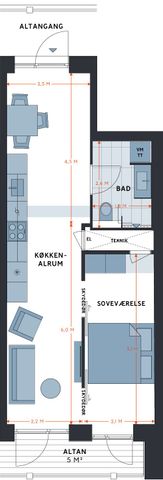 2 værelses i Carlsberg Byen - Photo 3