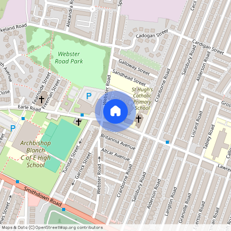 2 Bed Flat, Earle Road L7, Available December