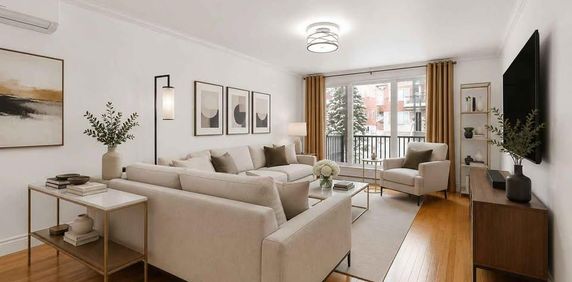 7 ½ sur deux niveaux (RDC + Sous-sol) – Montréal - Photo 2