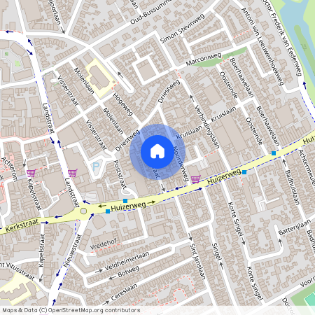 Gildestraat 18-A, Verbindingslaan, 1401TT, Bussum