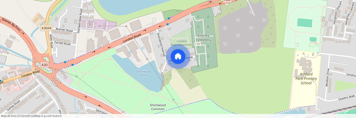 Shortwood Avenue, Staines-upon-Thames, Surrey, TW18