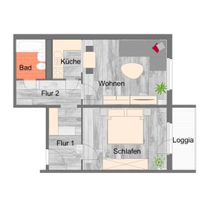 Wohnung Nr. 310/203/42 - Photo 3