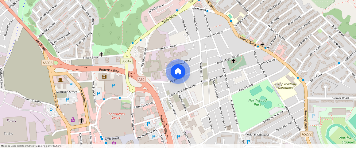 Mayer Street, Stoke-On-Trent, ST1