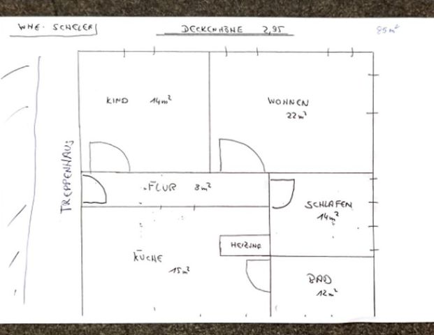 Kernsanierte Wohnung Innenstadt 80qm - Foto 1