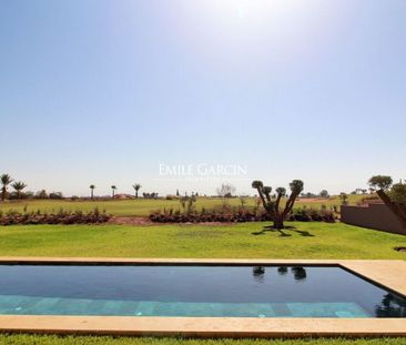 Propriété à louer, front de golf Amelkis 3 Marrakech - Photo 5