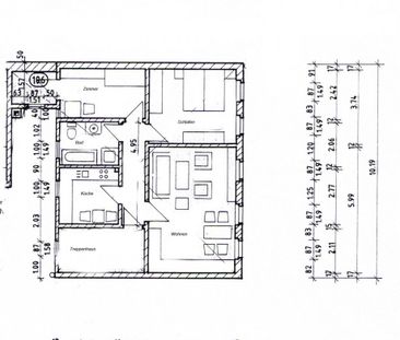 3 Zimmerwohnung in Apolda - Foto 1