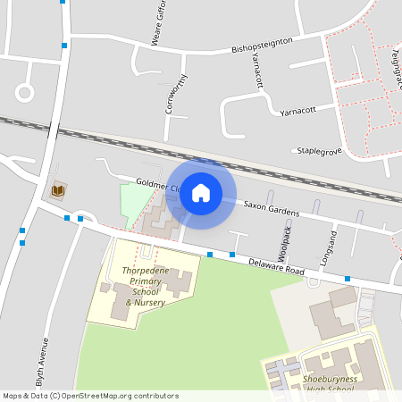 Saxon Gardens, Shoeburyness