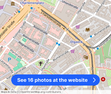 Möblierte 3-Zimmerwohnung im Stuttgarter Zentrum - frei bis 20.07.26 - Photo 1