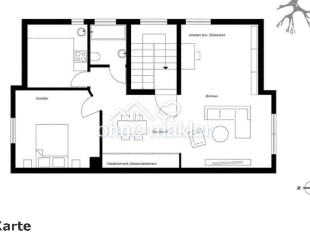 Schöne helle Dachgeschosswohnung - Photo 1