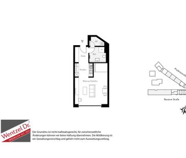 Singlewohnung in Dresden Äußere Neustadt - Wentzel Dr. - - Photo 1