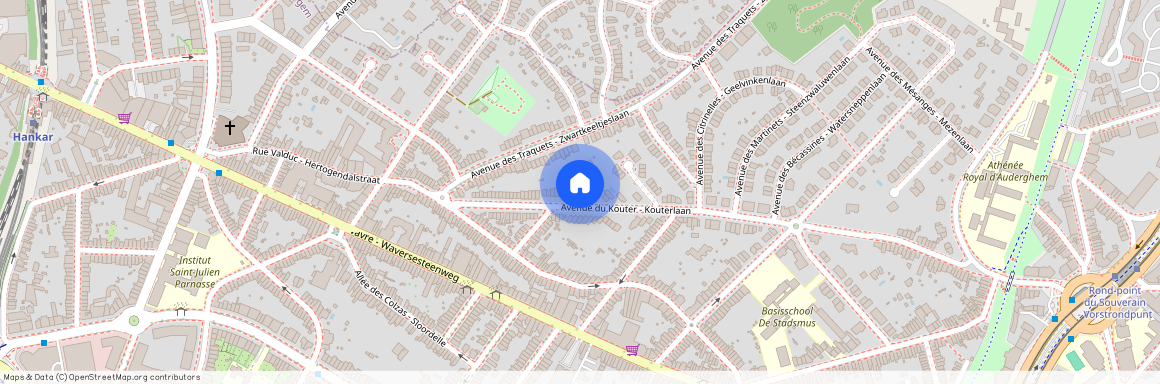 Avenue du Kouter 117 - 1160 Auderghem