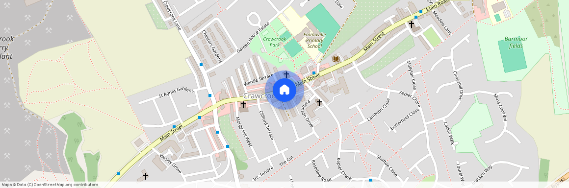 Main Street, Crawcrook, Ryton, Tyne And Wear, NE40