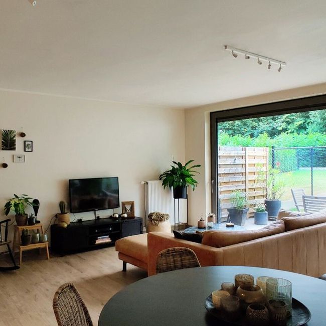 Appartement te huur in Gijzegem voor € 900 met 1 slaapkamer - Photo 1