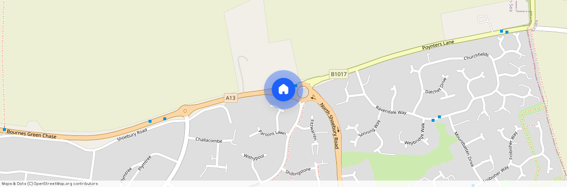 Bournes Green Chase, Shoeburyness, Southend-on-Sea, Essex, SS3