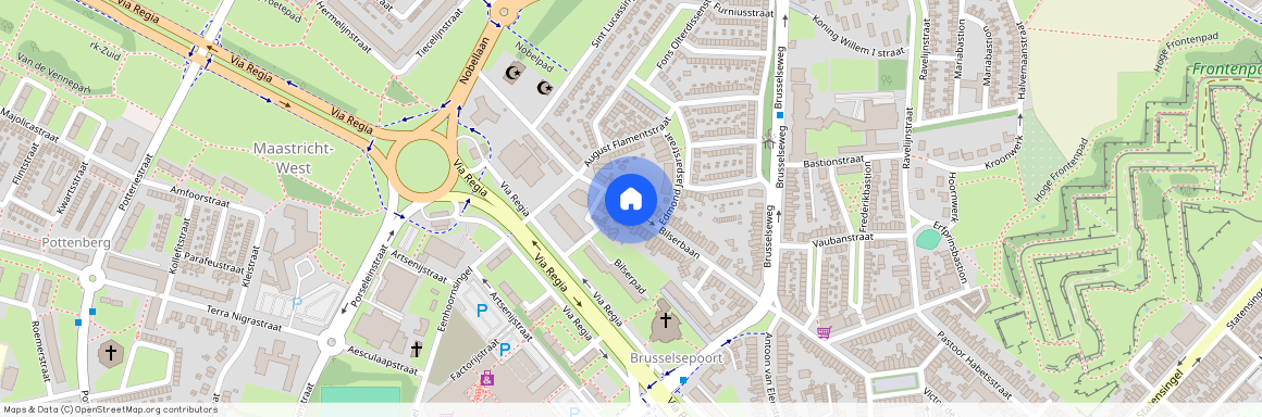 Brusselsepoort, 6217 JE, Bilserbaan, Maastricht