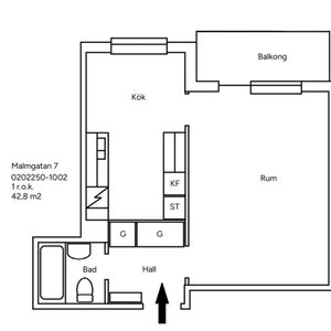 Bryggaregatan 2 M - Foto 2