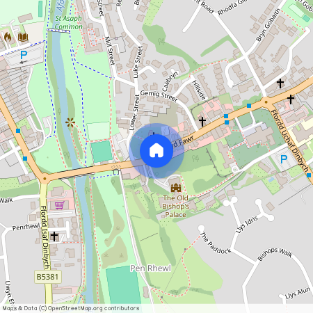 The Old Palace, High Street, St. Asaph, Denbighshire, LL17