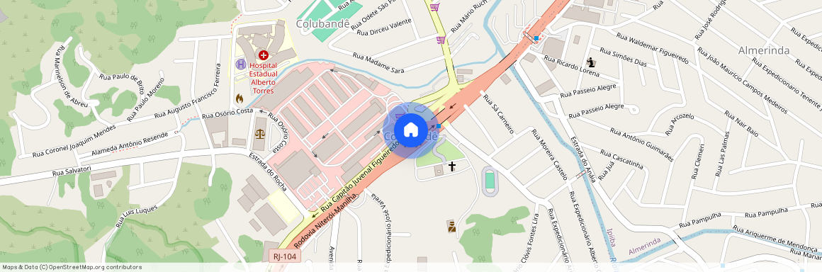 Rua Capitão Juvenal Figueiredo - lado par, Colubande, São Gonçalo, RJ, 24744560