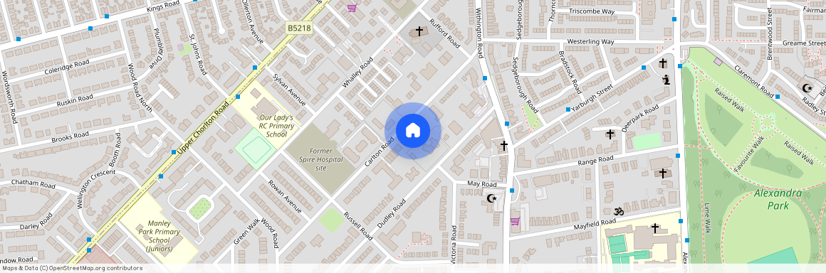 Flat 25 Dudley Court Carlton Road, Whalley Range, Manchester, M16