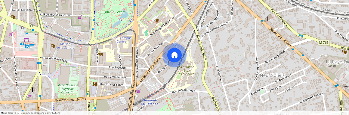 Résidence La Nugère 5 rue Philippe Glangeaud, 63000, Clermont-Ferrand