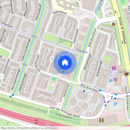 De Singels, 6716 LH, De Gaullesingel, Ede