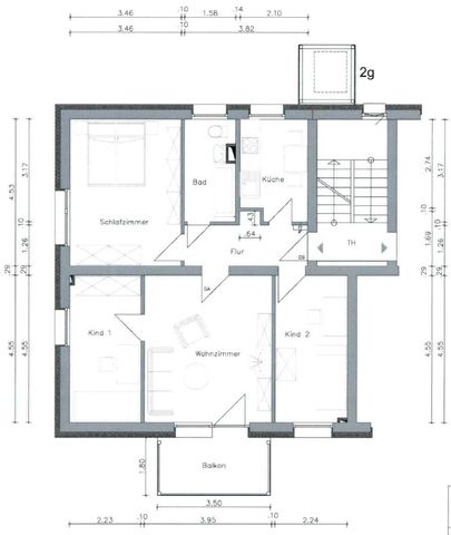 4-Raum-Wohnung mit Aufzug + Balkon, im Stadtzentrum - Photo 2