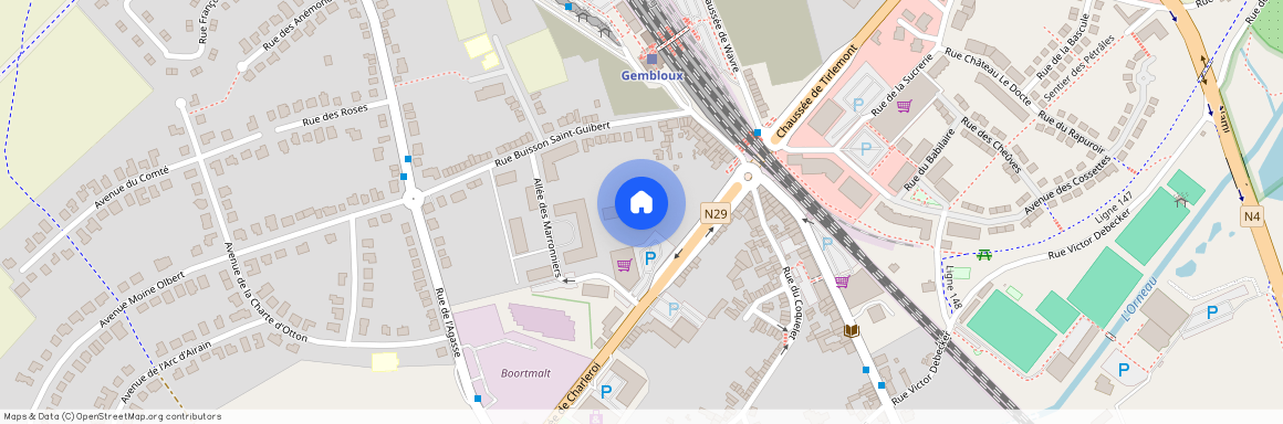 Chaussée de Charleroi, 26, N1, 5030, Gembloux