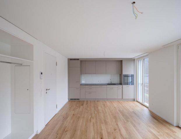 Modernes Wohnen mit Terrasse und Blick ins Grüne - 1.5-Zimmer-Wohnung - Foto 1