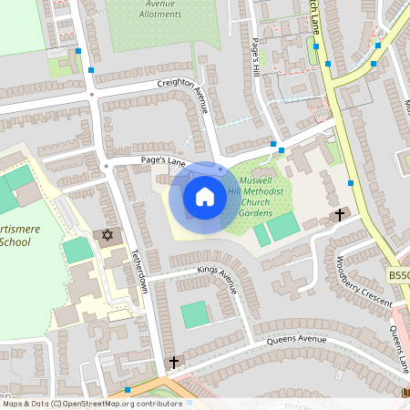 Whitehall Lodge, Pages Lane, Muswell Hill, London, N10 1NY