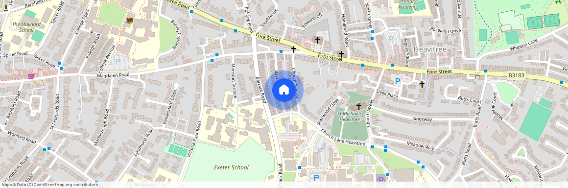 43 Baker Street, Exeter, Devon, EX2