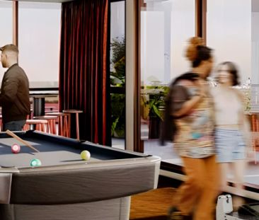 1 Bed 1 Bath with Study - Unfurnished - Photo 1