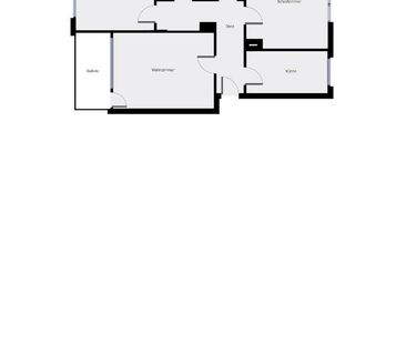 Wohnen am Nordsternpark *3-Zimmer-Wohnung für die kleine Familie zu... - Photo 1