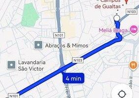 Quarto em vivenda renovada Braga centro 10min da UM