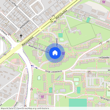 ul. Walerego Przyborowskiego, Osiedle Na Stoku, Kielce, świętokrzyskie