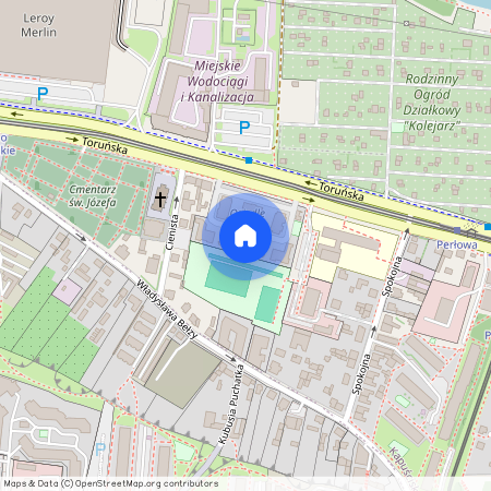 ul. Toruńska, Kapuściska, Bydgoszcz, kujawsko-pomorskie